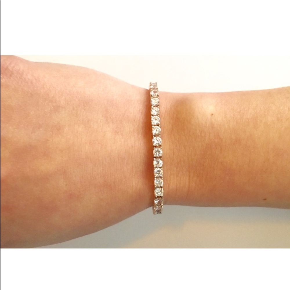 Sterling Silver Tennis Bracelet